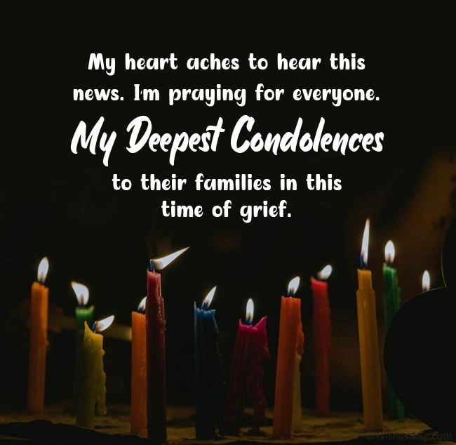 condolence messages