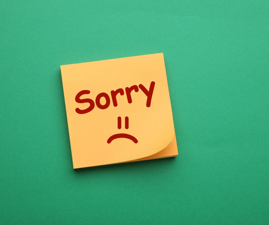Sorry Messages