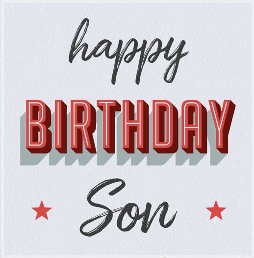 birthday wishes for son
