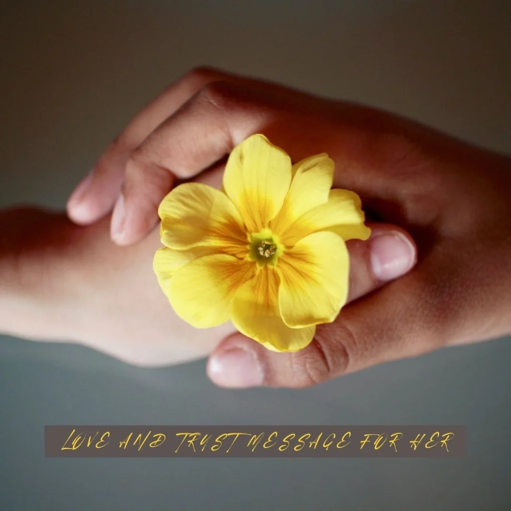 Love and Trust Message for Her