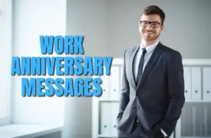 Work Anniversary Messages