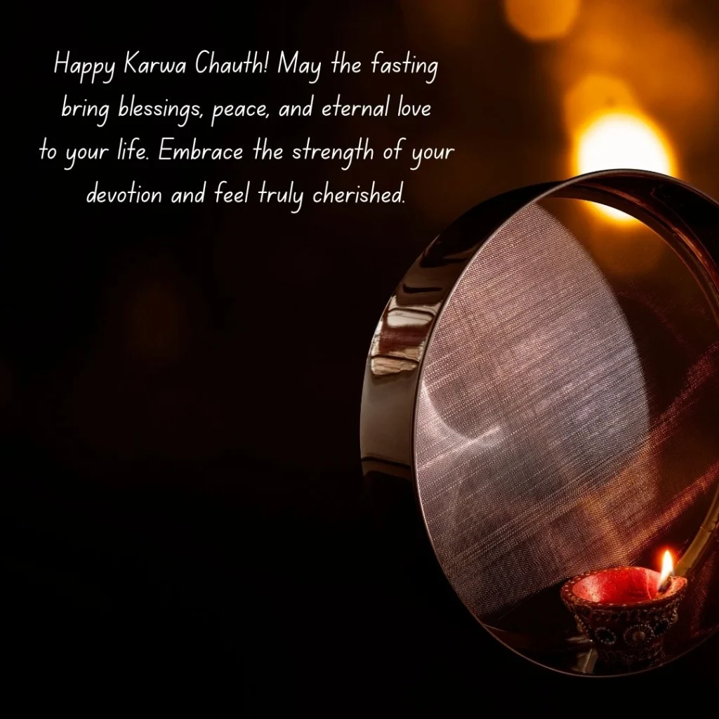 Karwa Chauth Wishes to Wife